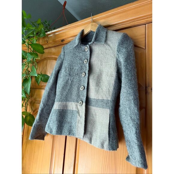Roberto Quaglia Wool Alpaca Jacket EU 36 / US 4 - Picture 4 of 13